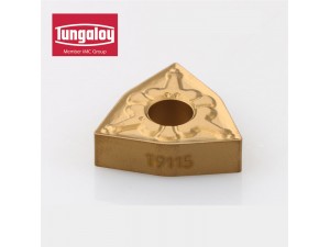 Steel processing Tungaloy carbide indexable turning inserts WNMG080404-TM T9125