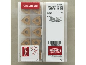 Tungaloy metal cutting cnc inserts WNMG080408-TM T9025
