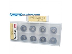Original Tungaloy indexable carbide milling inserts RPMT1204MO-M01 AH120 round carbide inserts