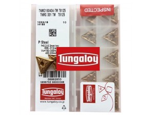 Tungaloy TNMG carbide inserts cutting inserts specification TNMG160404-TM T9125