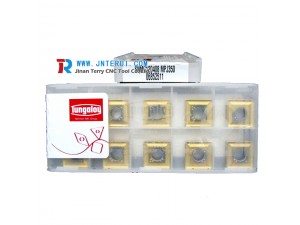 Tungaloy high cutting performance turning inserts SNMG120404-TM T9125