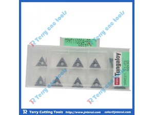 Tungaloy original finishing processing CNC indexable inserts TPMT110204-PS T9125