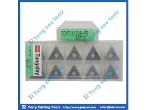 Tungaloy high cutting performance CNC carbide inserts TCMT16T308-PM GT730