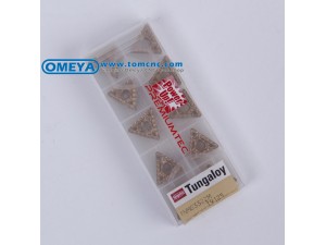 Tungaloy cutting carbide tips made from tungsten carbide