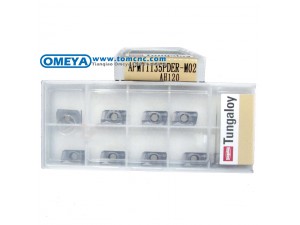 Tungaloy milling cutting inserts for milling cutters