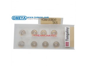 Tungaloy round milling carbide inserts