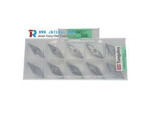 Tungaloy semi-finishing processing CNC cutting inserts VCMT160408-PS T9115