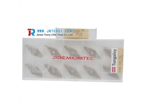 Tungaloy high cutting precision CNC ceramic inserts VBMT160404-PS T6130
