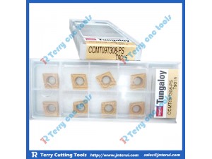 Tungaloy high cutting precision CNC indexable inserts CCMT09T308-PM T6030