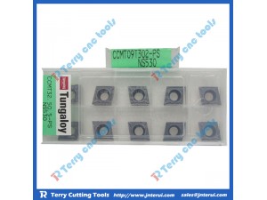 Tungaloy semi-finishing processing CNC carbide inserts CCMT09T308-PM T6020