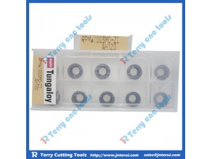 Tungaloy high precision CNC carbide inserts RCMT0803MO-61 T9115