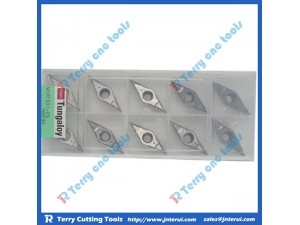 Tungaloy semi-finishing processing CNC lathe inserts VCMT160408-PS T9115