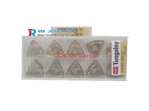 Tungaloy high precision CNC indexable inserts WNMG080412 T9125