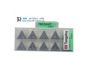 Tungaloy high precision CNC carbide inserts TNMG160408 NS730