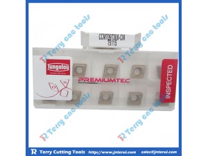 Tungaloy original rich stock CNC ceramic inserts CCMT120408-PS AH630/AH645