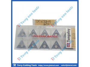Tungaloy original high hardness CNC turning inserts TCMT16T308-PM AH630/AH645