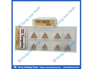 Tungaloy original high hardness CNC cemented inserts TCMT090208-PSS AH725